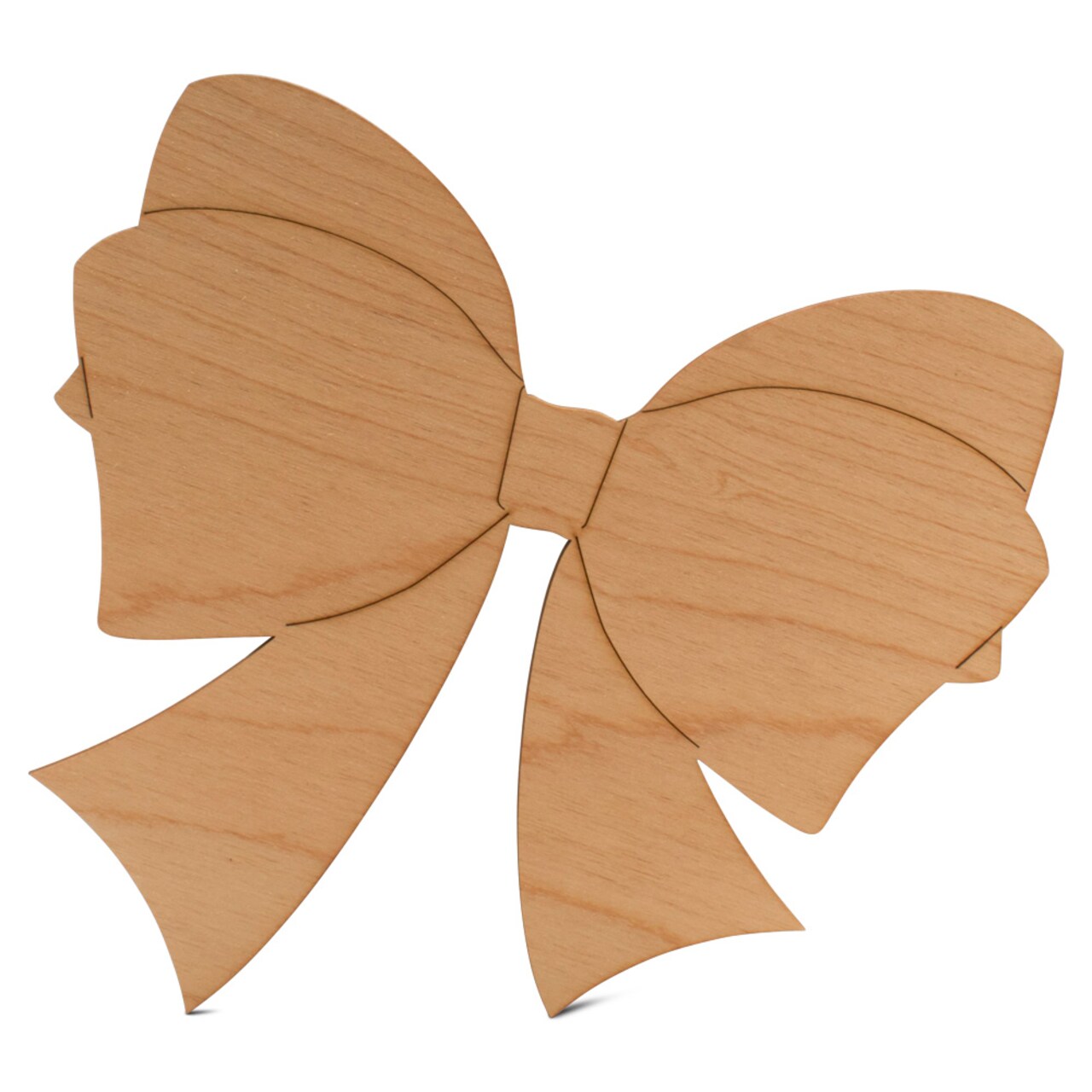 Christmas Wood Bow Cutout, From 6"- 18", Craft/Decor | Woodpeckers